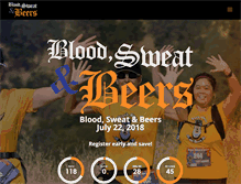 Tablet Screenshot of bloodsweatbeers.com
